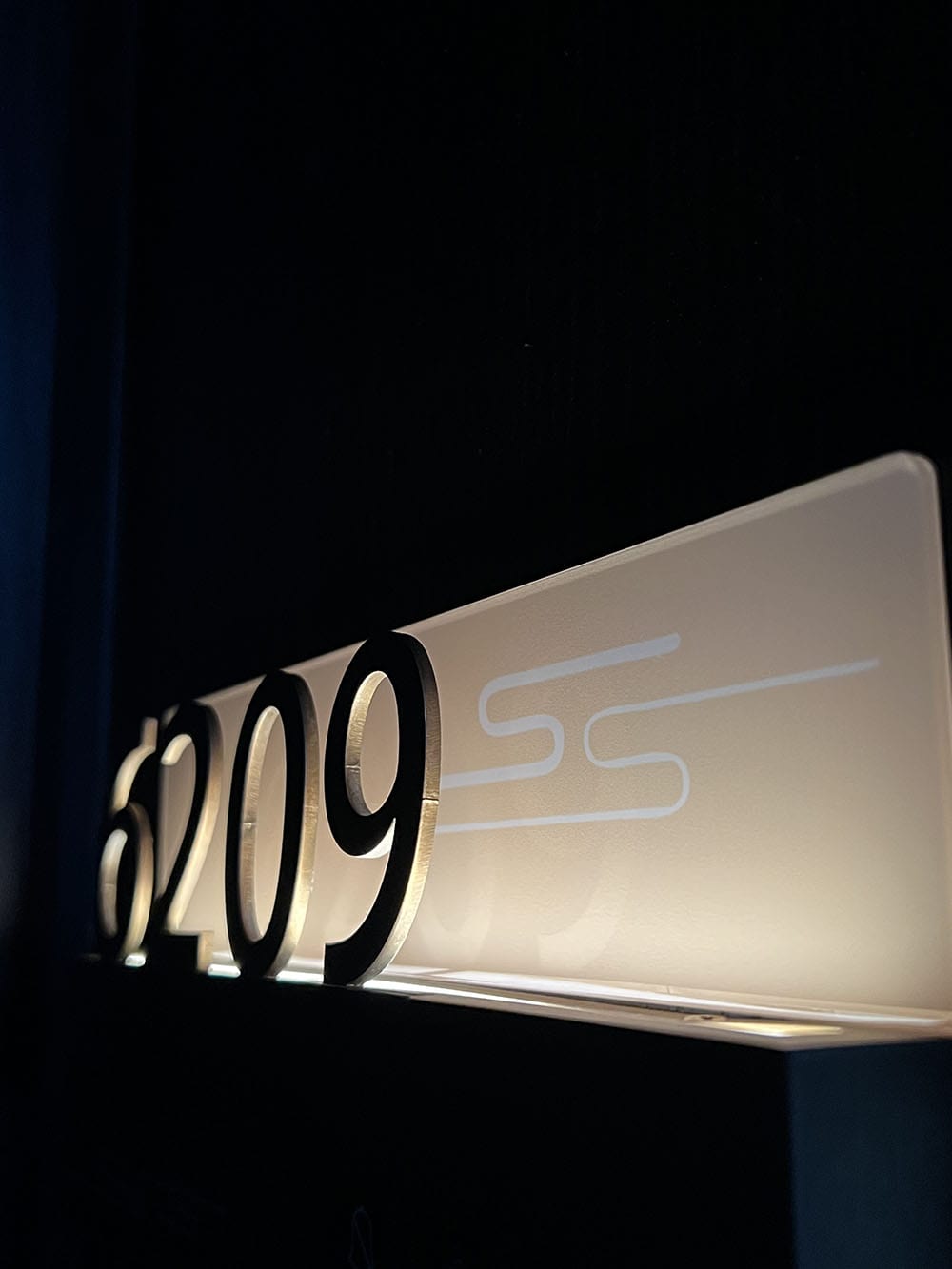 梅芳樓客房發(fā)光牌細(xì)節(jié)