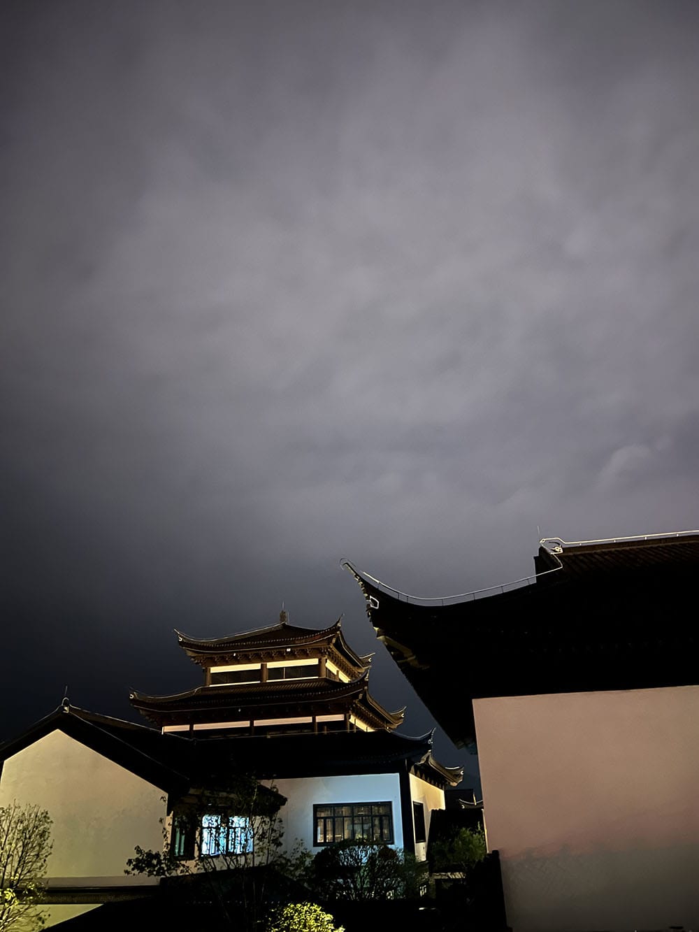 荊門(mén)園博園酒店夜景