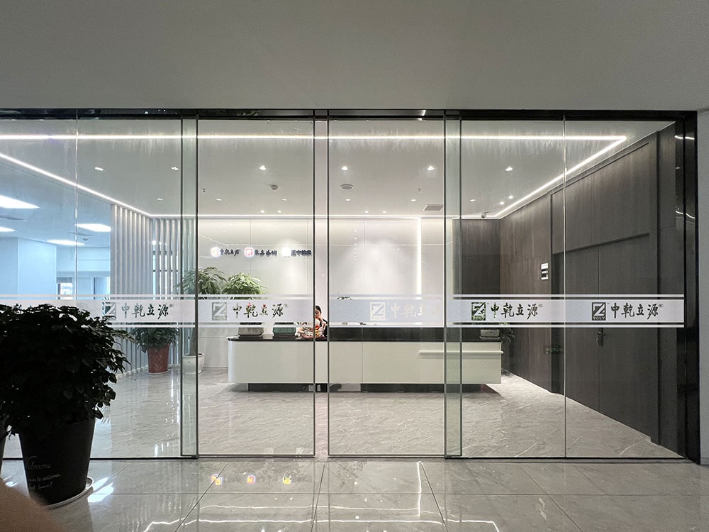 公司入口玻璃貼 玻璃貼