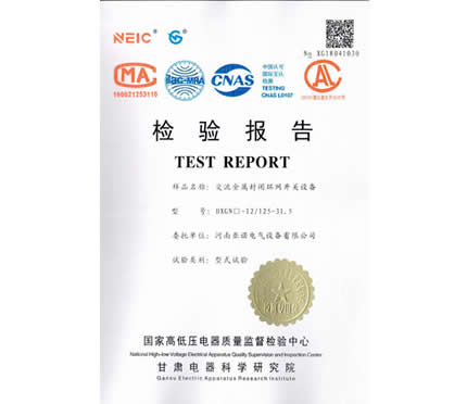質(zhì)檢報告